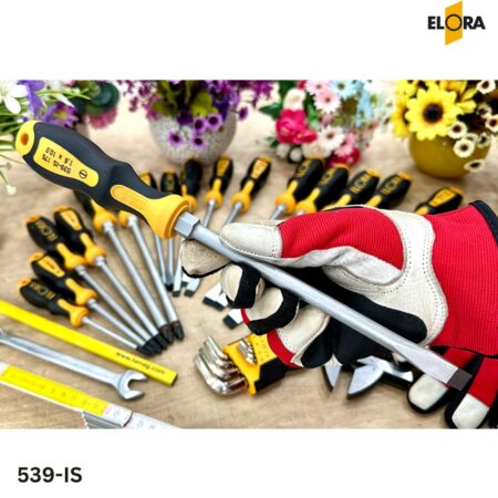 Tô vít dẹt thân tròn gốc lục lăng 539-IS Elora, từ 0.6 đến 2.5 mm