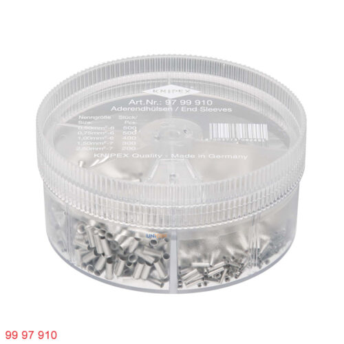 Đặc tính kỹ thuật hộp cos 1900 món Knipex 97 99 910