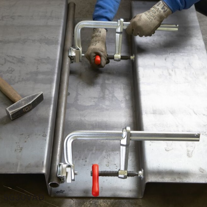 ứng dụng Cảo chữ F BESSEY SG30VAD, 300mm, lực kẹp 7500N