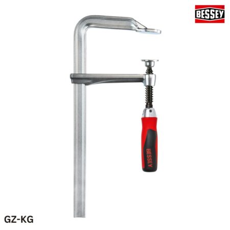 thông số Cảo chữ F BESSEY GZ-KG, có tay cầm xoay 360 độ