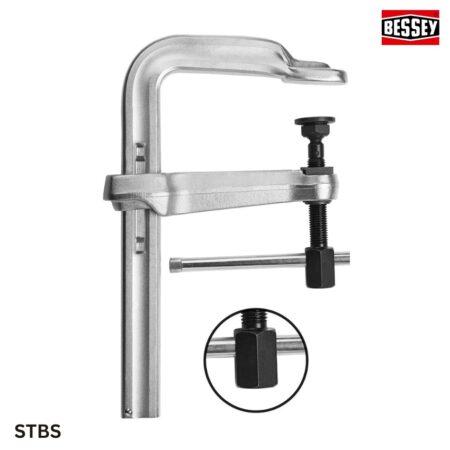 thông số Cảo chữ F hạng siêu nặng cho ngành hàn kim loại BESSEY STBS