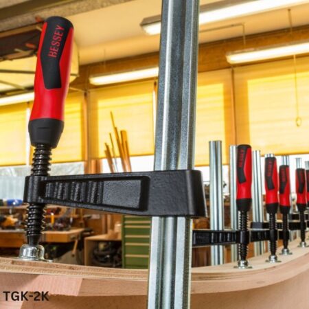 ứng dụng Cảo chữ F, cán nhựa 2 thành phần, lực 7000N BESSEY TGK-2K ảnh 3