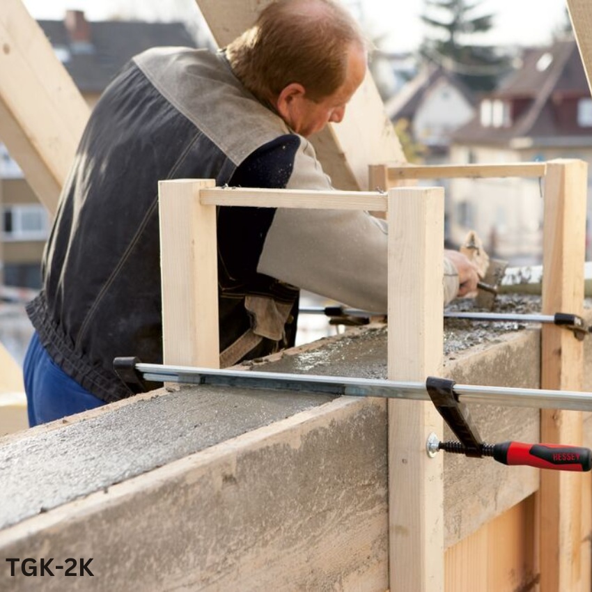 ứng dụng Cảo chữ F, cán nhựa 2 thành phần, lực 7000N BESSEY TGK-2K