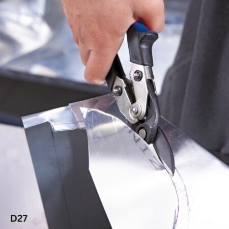 ứng dụng Kéo cắt tôn BESSEY D27, tấm thép hành trình ngắn, cắt bấm