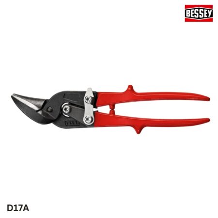 thông số Kéo cắt tôn dày 1.5mm BESSEY D17A, tay cầm kim loại sơn đỏ