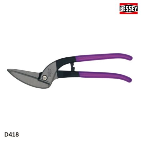 đặc tính Kéo cắt tôn, thép tấm dày 1mm, lưỡi gắn hợp kim BESSEY D418