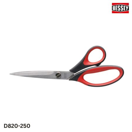 đặc tính Kéo inox BESSEY D820-250 lưỡi dài 105mm cắt vải, giấy, simili