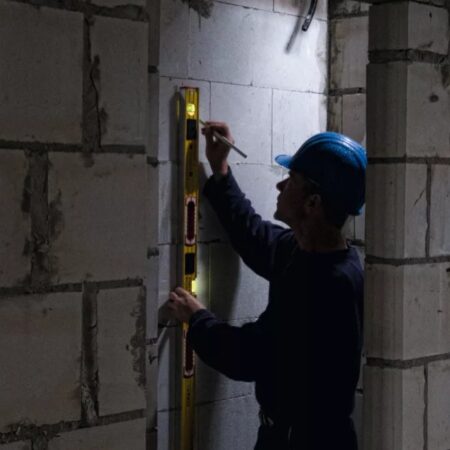 ứng dụng Thước thủy có đèn LED chiếu sáng, 3 bọt thủy STABILA 196-2 ảnh 3