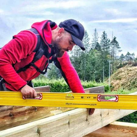 Thước thủy kéo dài Stabila Type 106 T, Made in Germany