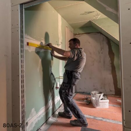 ứng dụng Thước nivo dòng STABILA 80AS-2 có 3 bọt thủy, sản xuất tại Đức