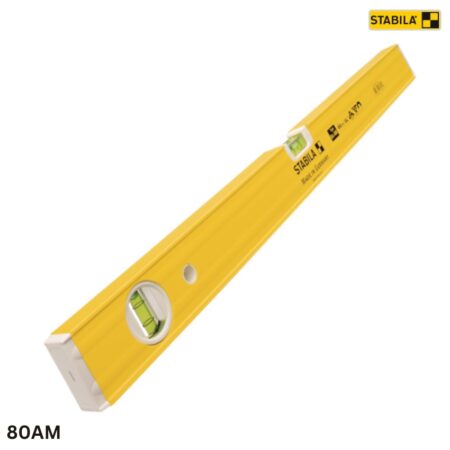 thông số kỹ thuật Thước thủy Stabilla 80AM, có từ tính 40-200cm, 2 bọt thủy