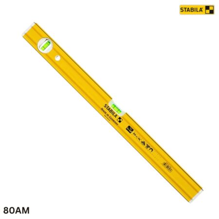 đặc tính kỹ thuật Thước thủy Stabilla 80AM, có từ tính 40-200cm, 2 bọt thủy