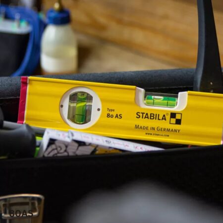 thông số kỹ thuật Thước thủy STABILA 80AS, từ 30cm đến 120 cm, 2 bọt thủy