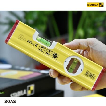 anh thuc te Thước thủy STABILA 80AS, từ 30cm đến 120 cm, 2 bọt thủy