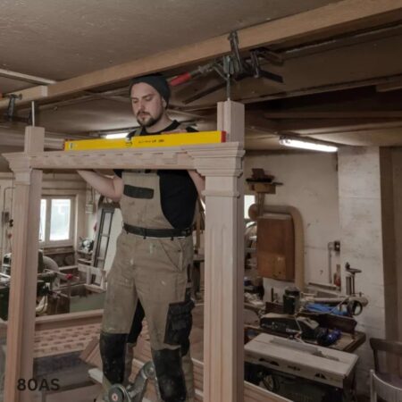 ứng dụng Thước thủy STABILA 80AS, từ 30cm đến 120 cm, 2 bọt thủy