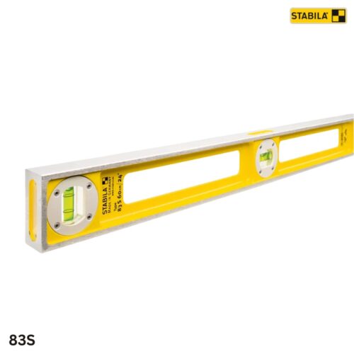 thông số kỹ thuật Thước thủy Stabila 83S, đo 6 mặt khung nhôm, 3 bọt thủy