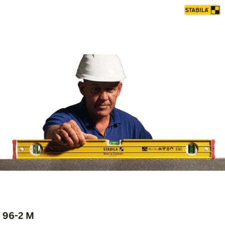 ứng dụngThước thủy STABILA 96-2 M, có nam châm, 3 bọt thủy, nhôm đúc