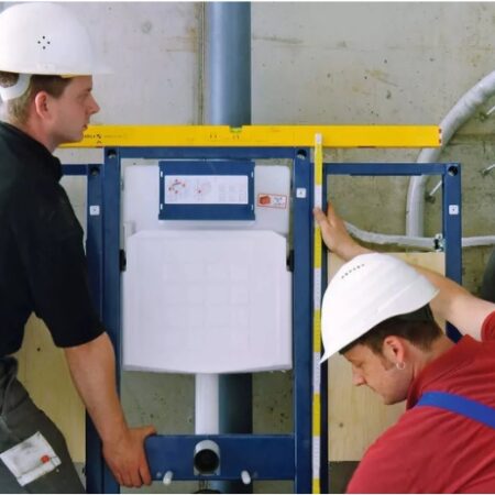 ứng dụng Thước thủy STABILA type 80M Installation, cho thợ lắp đặt nội thất