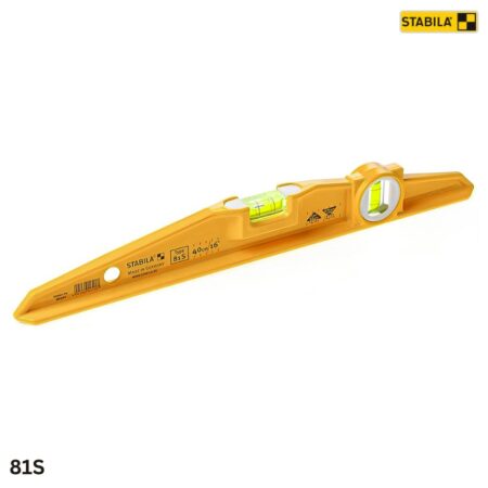 thông số ky thuật Thước thủy STABILA 81S khung nhôm đúc chữ I đặc, 2 bọt thủy
