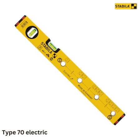 thông số kỹ thuật Thước thủy nivo thợ điện STABILA 1613, 2 bọt thủy, 4 giác bám Type 70