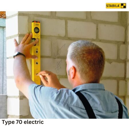 ứng dụng Thước thủy nivo thợ điện STABILA 1613, 2 bọt thủy, 4 giác bám Type 70