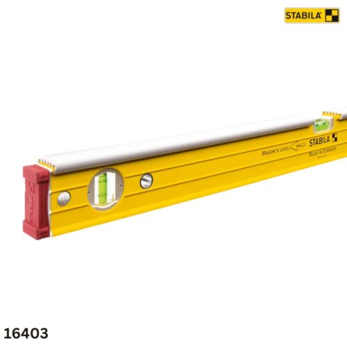 dặc tính kỹ thuật Thước thủy thợ xây 16403, dài 80cm, 3 bọt thủy, dòng 96K
