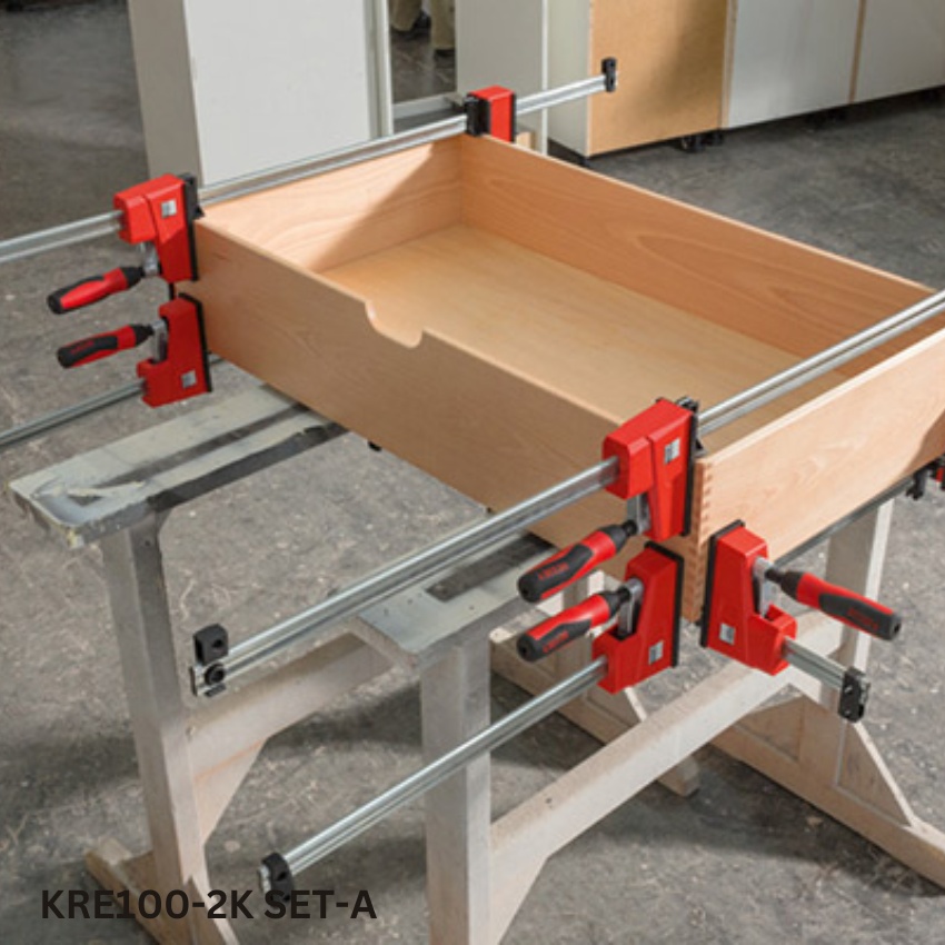 ứng dụng thực tế Bộ cảo K-body hành trình 1m BESSEY KRE100-2K SET-A