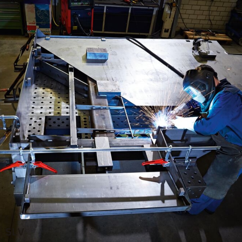 ứng dụng Bộ ngàm động cho cảo chữ F phụ kiện chính hãng BESSEY SLV ảnh 2