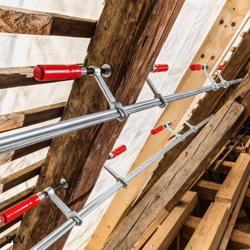 ứng dụng Bộ ngàm động cho cảo chữ F phụ kiện chính hãng BESSEY SLV