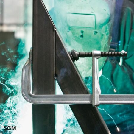 Cảo chữ F kẹp kim loại, lực kẹp 12000N BESSEY SGM