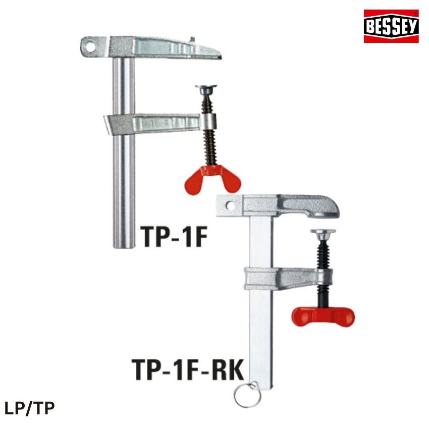 cách sử dụng Cảo chữ F kẹp tiếp đất, trong hàn cắt kim loại BESSEY LP/TP