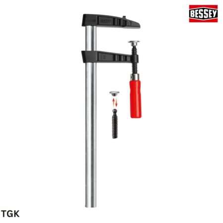 đặc tính Cảo chữ F có lực kẹp 7000N, dài từ 40cm đến 3m BESSEY TGK