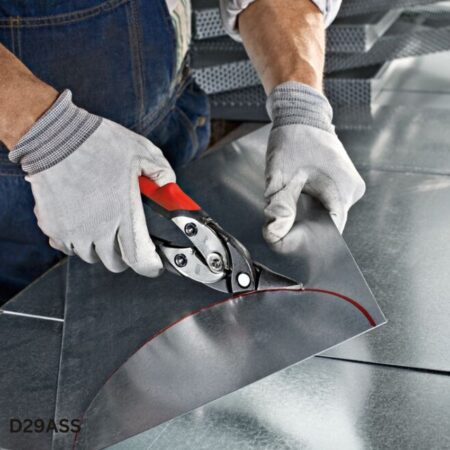 ứng dụng Kéo cắt tôn từ tay cầm trợ lực Bessey D29ASS