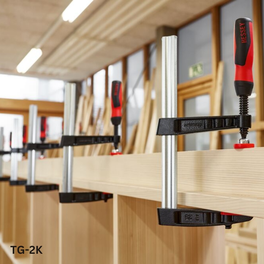 ứng dụng Cảo chữ F tay nắm nhựa 2 thành phần BESSEY TG-2K ảnh 1