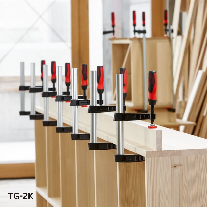 ứng dụng Cảo chữ F tay nắm nhựa 2 thành phần BESSEY TG-2K