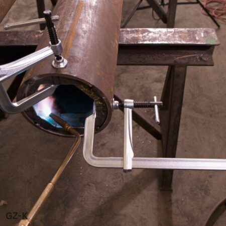 cách dùng Cảo chữ F tay quay chữ T, lực xiết 6000N BESSEY GZ-K