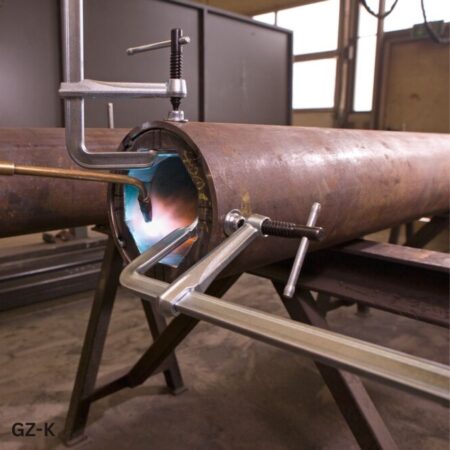 ứng dụng Cảo chữ F tay quay chữ T, lực xiết 6000N BESSEY GZ-K