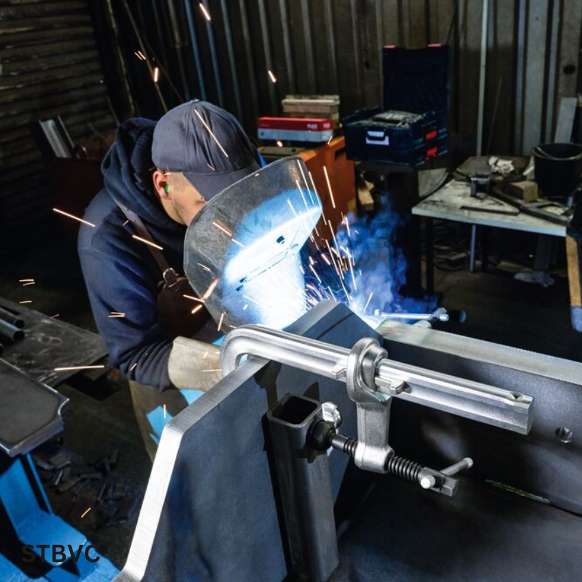 ứng dụng Cảo chữ G siêu cứng, lực kẹp 35000N BESSEY STBVC