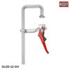 đặc tính Cảo chữ U kẹp nhanh BESSEY GU25-12-6H, lực kẹp 3800N