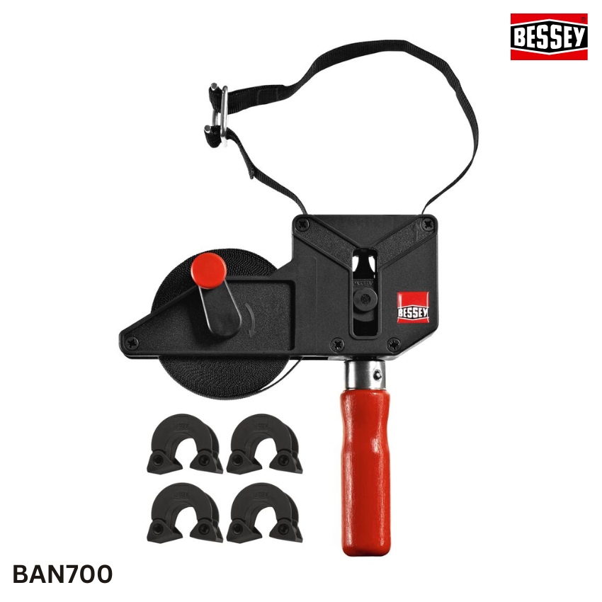 đặc tính Cảo dây kẹp làm mộc BESSEY, kẹp đa góc, khung vuông BAN700