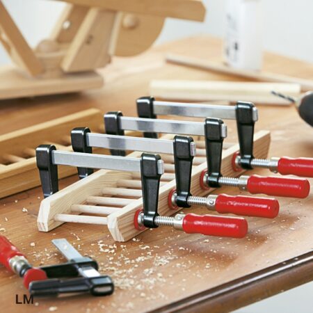 cách dùng Cảo kẹp gỗ chữ F, 100-800mm, lực kẹp 1500N BESSEY LM