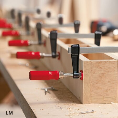 ứng dụng Cảo kẹp gỗ chữ F, 100-800mm, lực kẹp 1500N BESSEY LM