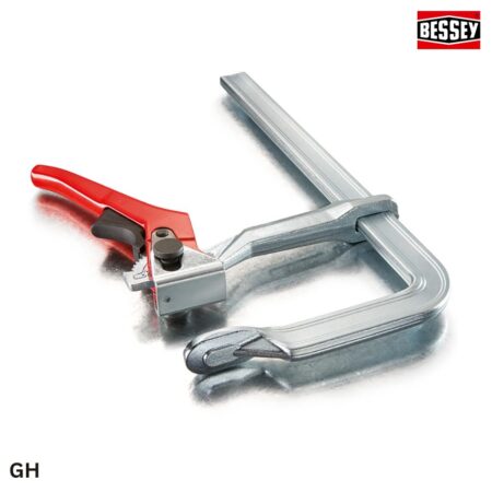 đặc tính Cảo kẹp nhanh chữ F, kiểu bánh răng BESSEY GH