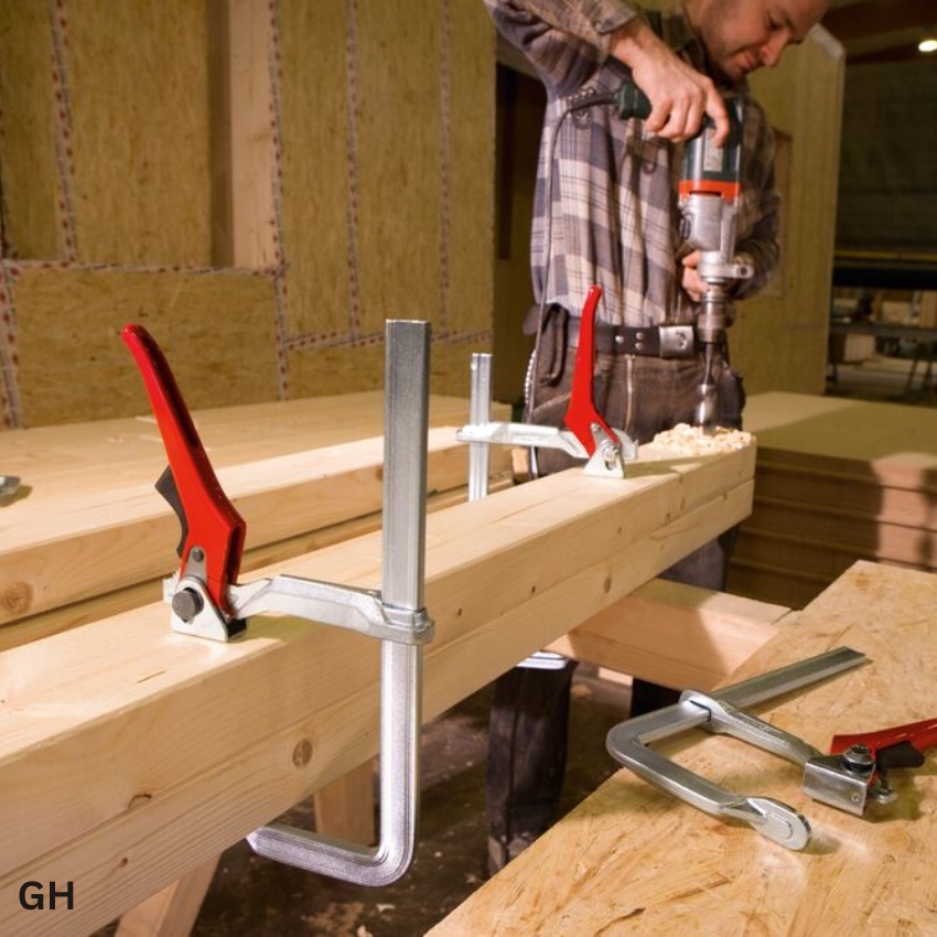 thông số Cảo kẹp nhanh chữ F, kiểu bánh răng BESSEY GH