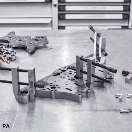 ứng dụng Cảo vít song song, trục đôi lực kẹp 1500N BESSEY PA