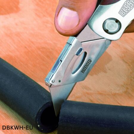 ứng dụng Dao rọc giấy 160mm kiểu gấp cán gỗ BESSEY DBKWH-EU