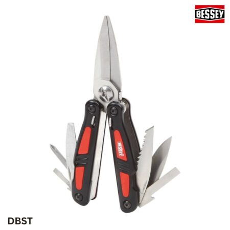 thông số Kéo cắt đa năng BESSEY DBST, 7 mũi lưỡi kết hợp, xếp gọn