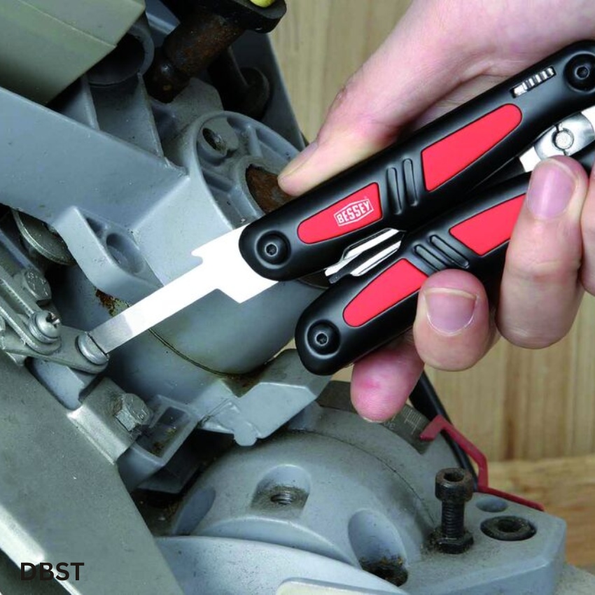 ứng dụng Kéo cắt đa năng BESSEY DBST, 7 mũi lưỡi kết hợp, xếp gọn ảnh 1
