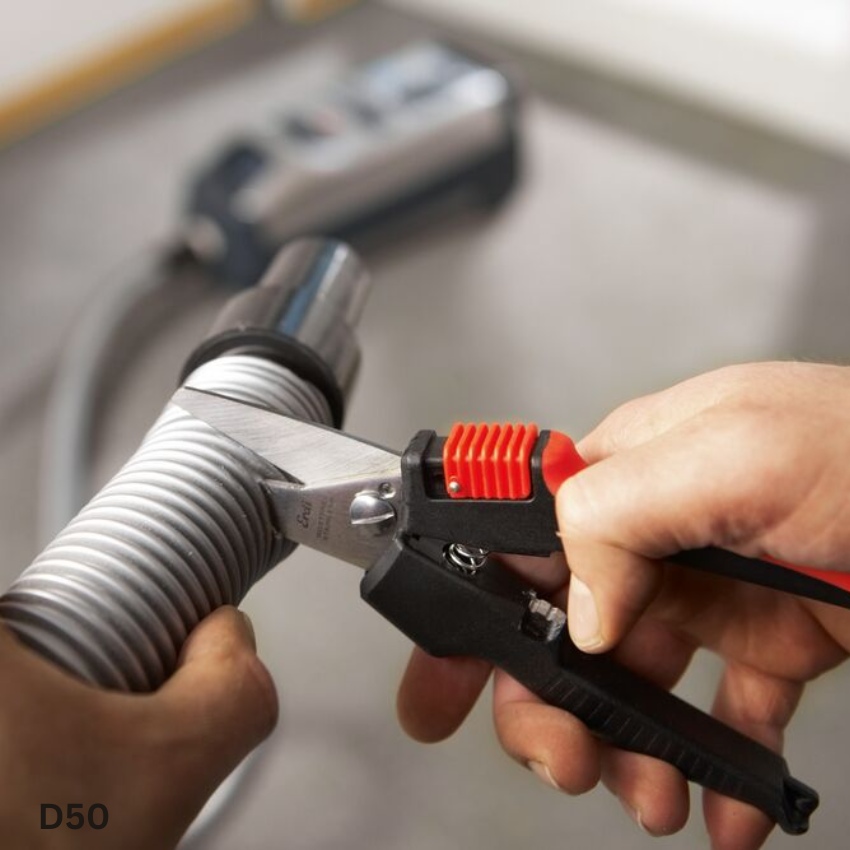 ứng dụng Kéo cắt đa năng, lưỡi cắt bằng inox, cán nhựa BESSEY D50 ảnh 2