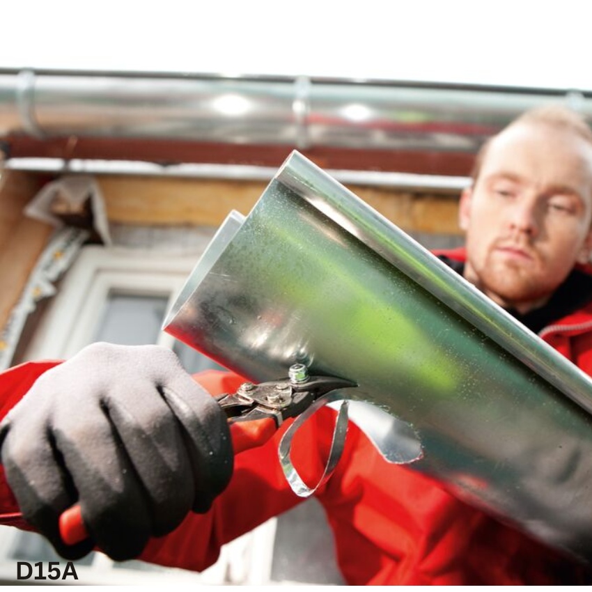 ứng dụng Kéo cắt tôn Bessey D15A kim loại tấm dày 0.8-1.2mm